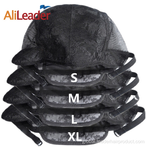 Breathable Mesh Wig Cap Adjustable Durable Elastic Double Layer Lace Wig Caps Supplier